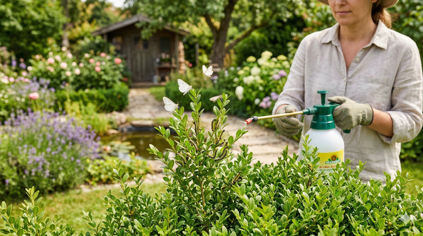 Buxusmotvlinder: hoe u uw tuin kunt redden van de plaag