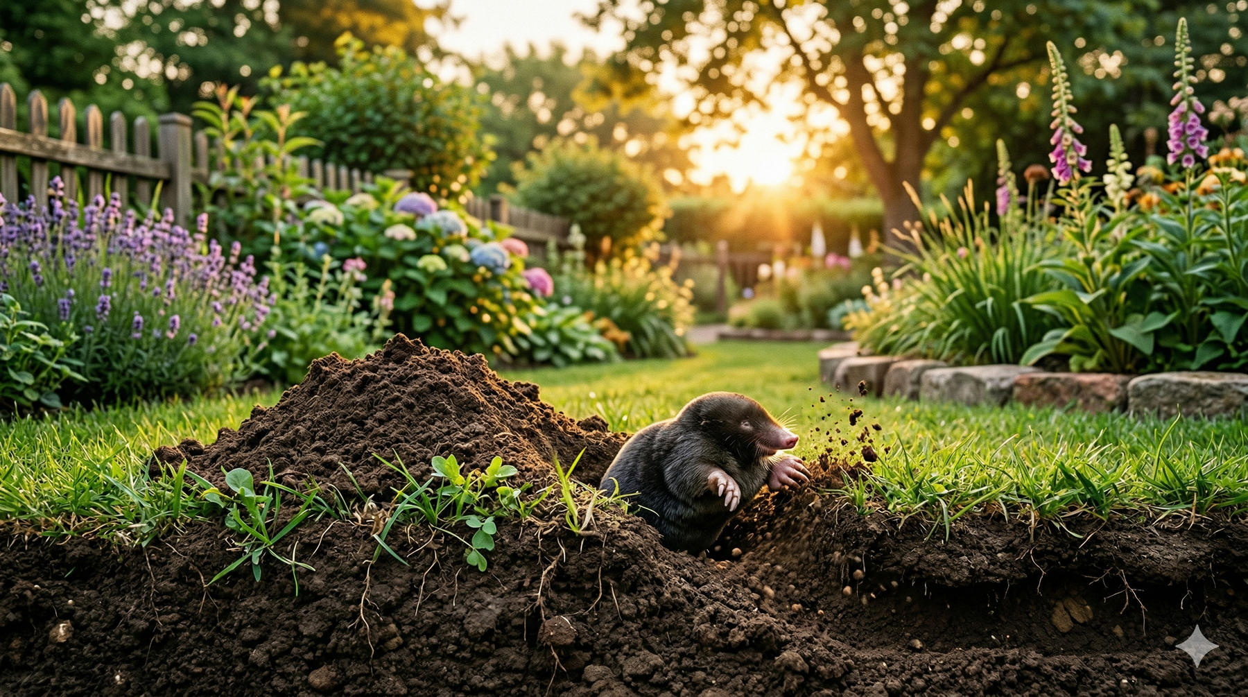 Hoe laat graaft de mol? De ultieme gids voor tuiniers