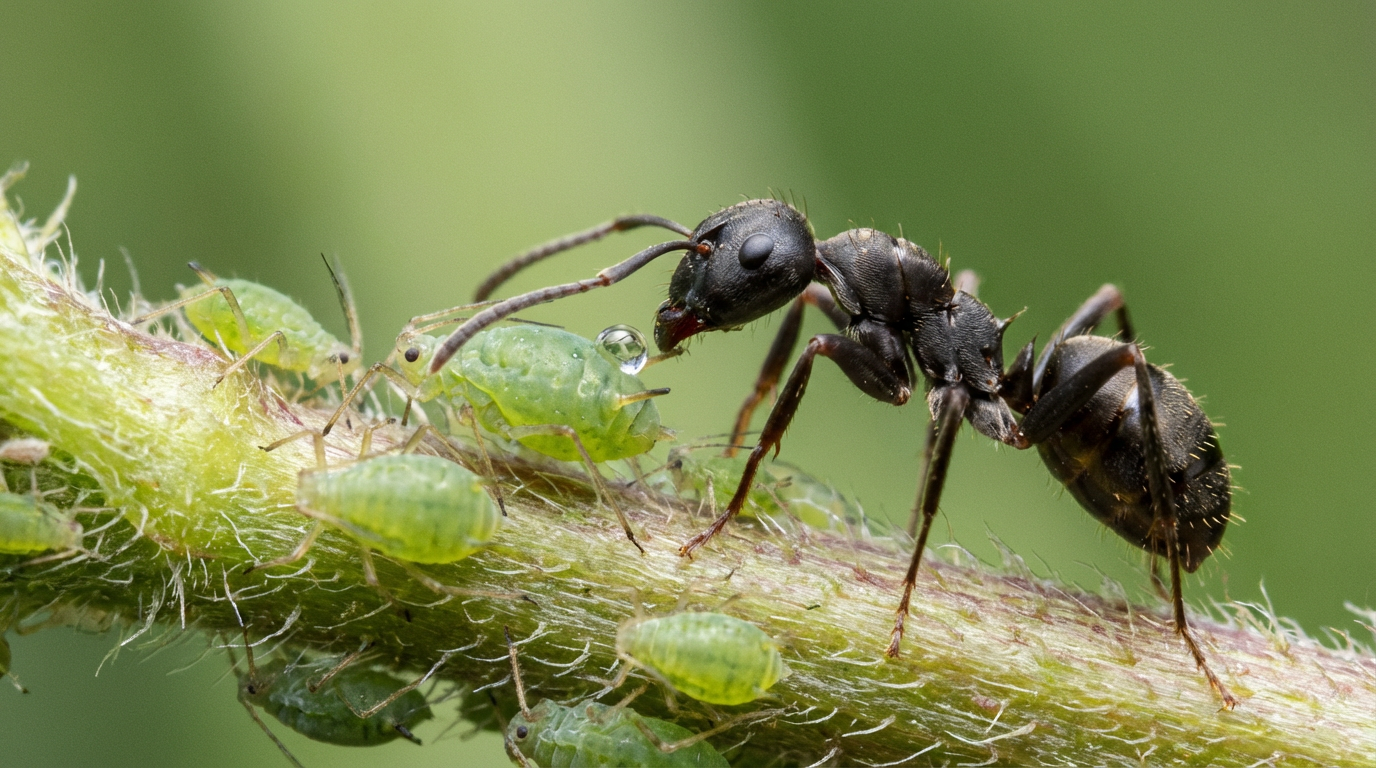 Waarom voeden mieren bladluizen? De fascinerende symbiose uitgelegd
