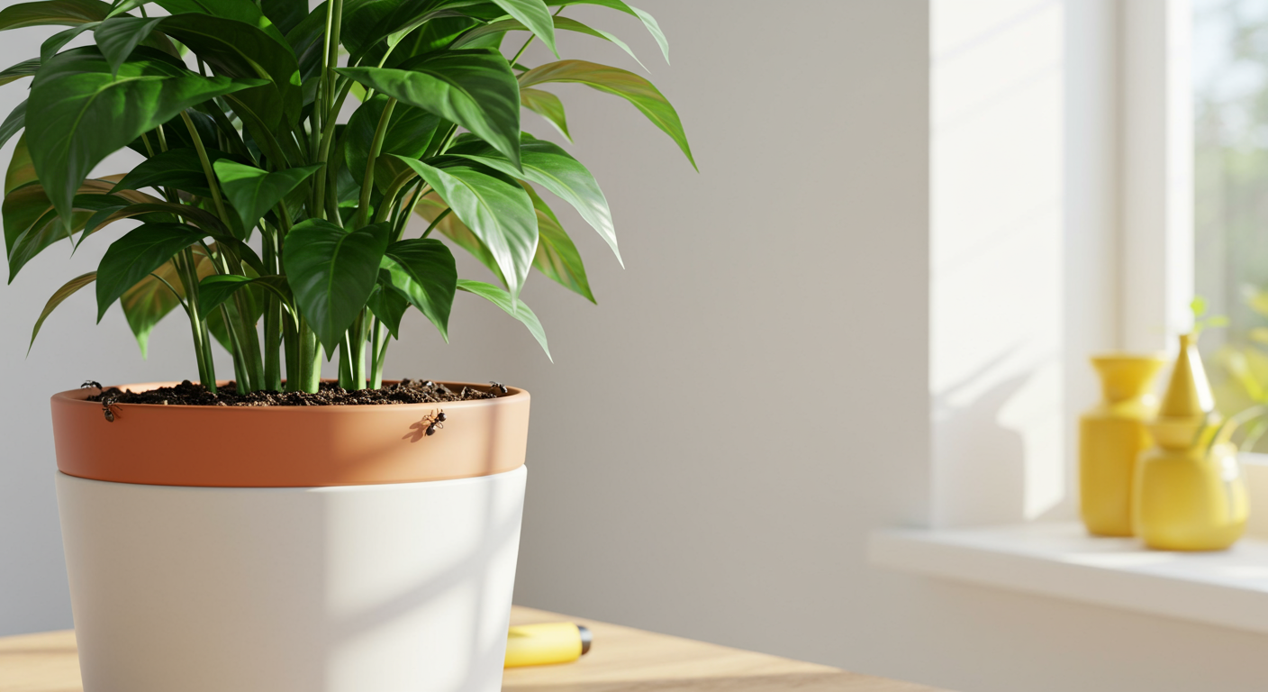 Ameisen im Blumentopf: Bekämpfung und Vorbeugung