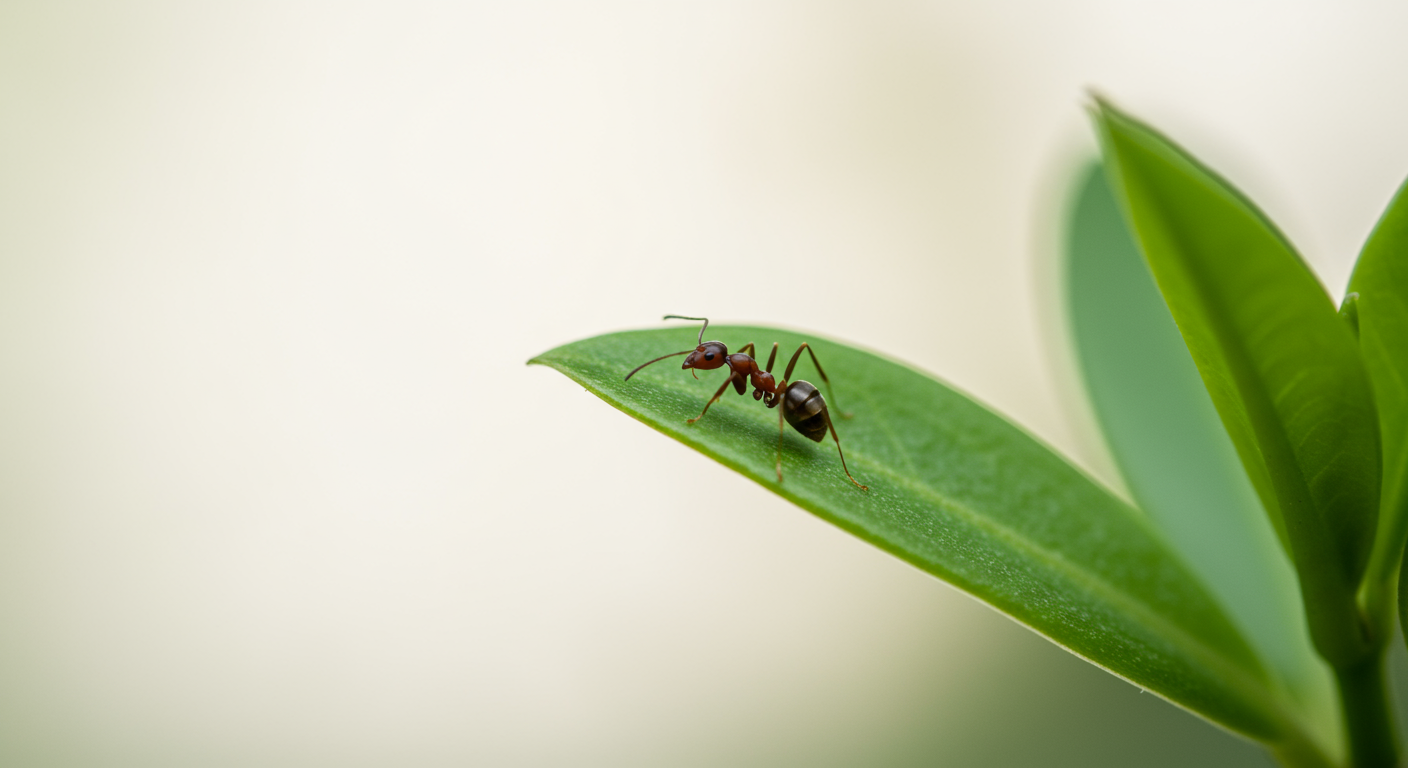 Mieren in de tuin: goed of slecht?