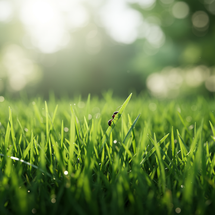 Ameisen im Rasen großflächig bekämpfen
