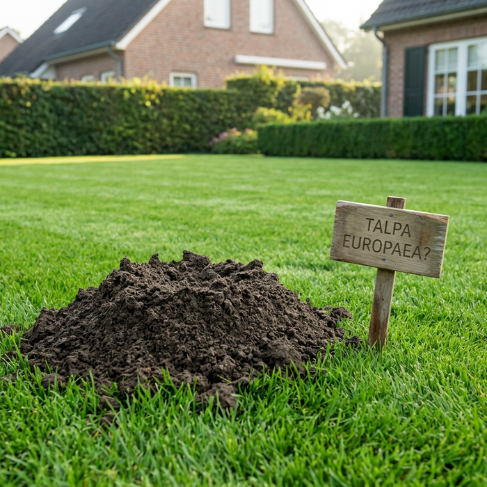 Het krachtige sensorische systeem van de mol
