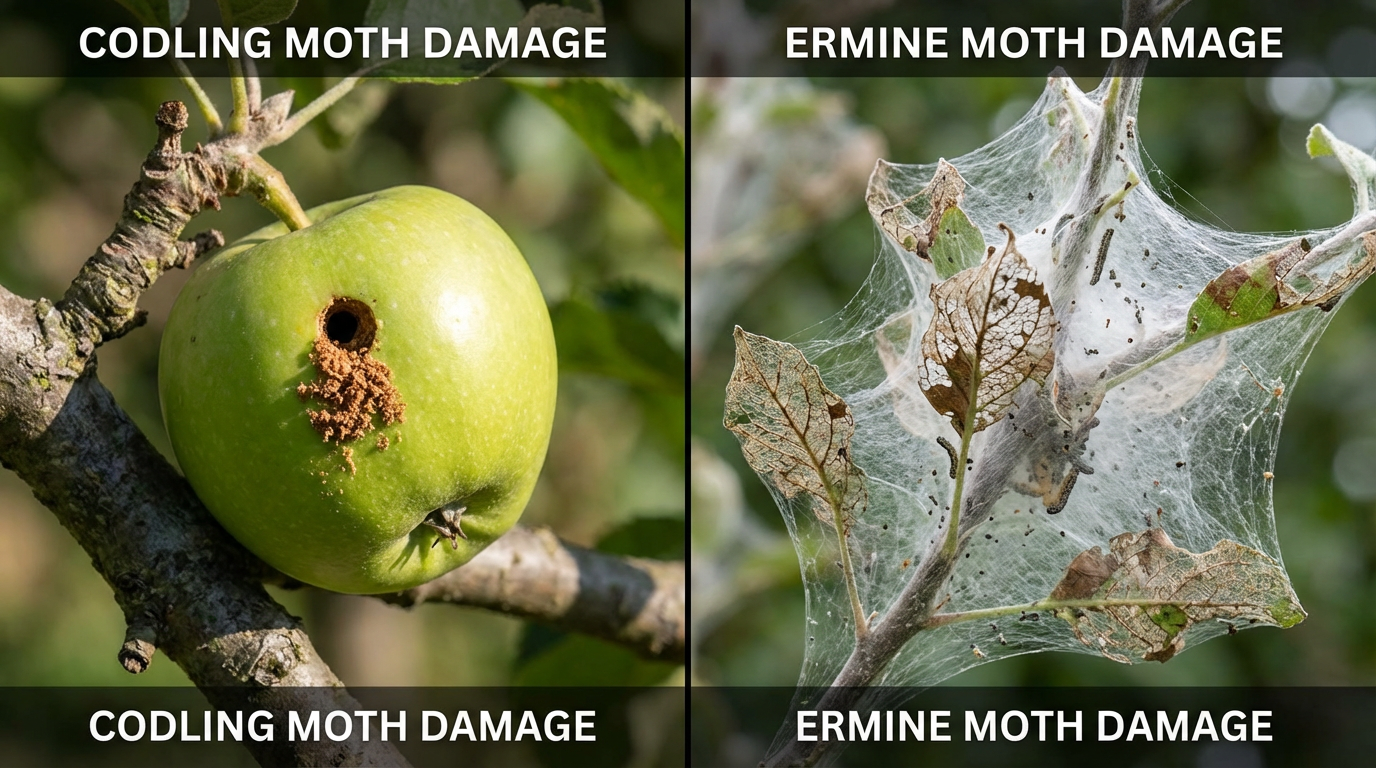 Fruitmot of spinmot? Verschillen: Betrouwbaar detecteren van besmetting
