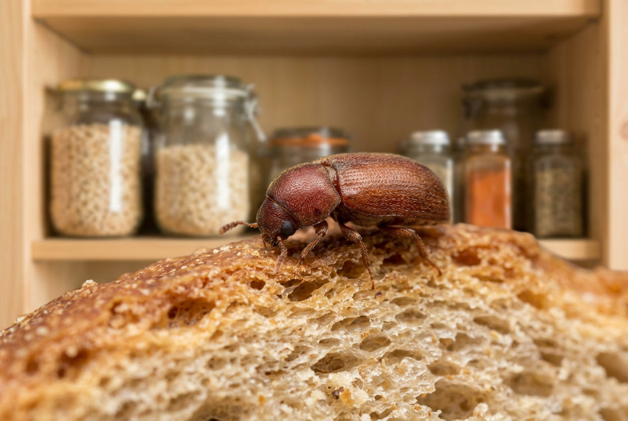 Broodkevers in het appartement: zo bestrijd je effectief het voorraadplagen