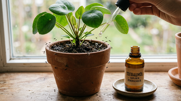 Foto omslag: Tea tree olie tegen muggen - Silberkraft-gids