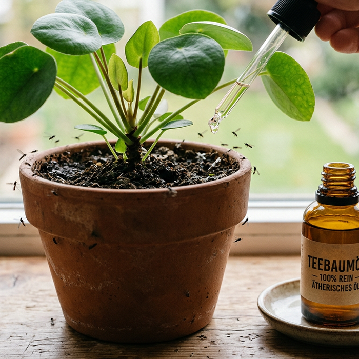 Foto omslag: Tea tree olie tegen muggen - Silberkraft-gids