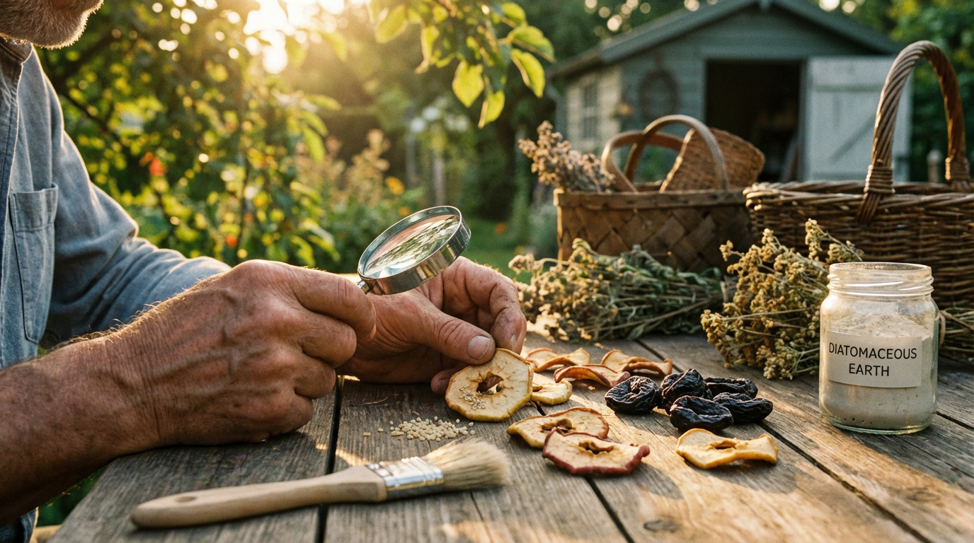 Eieren van gedroogde fruitmotten herkennen en vernietigen: de deskundige gids