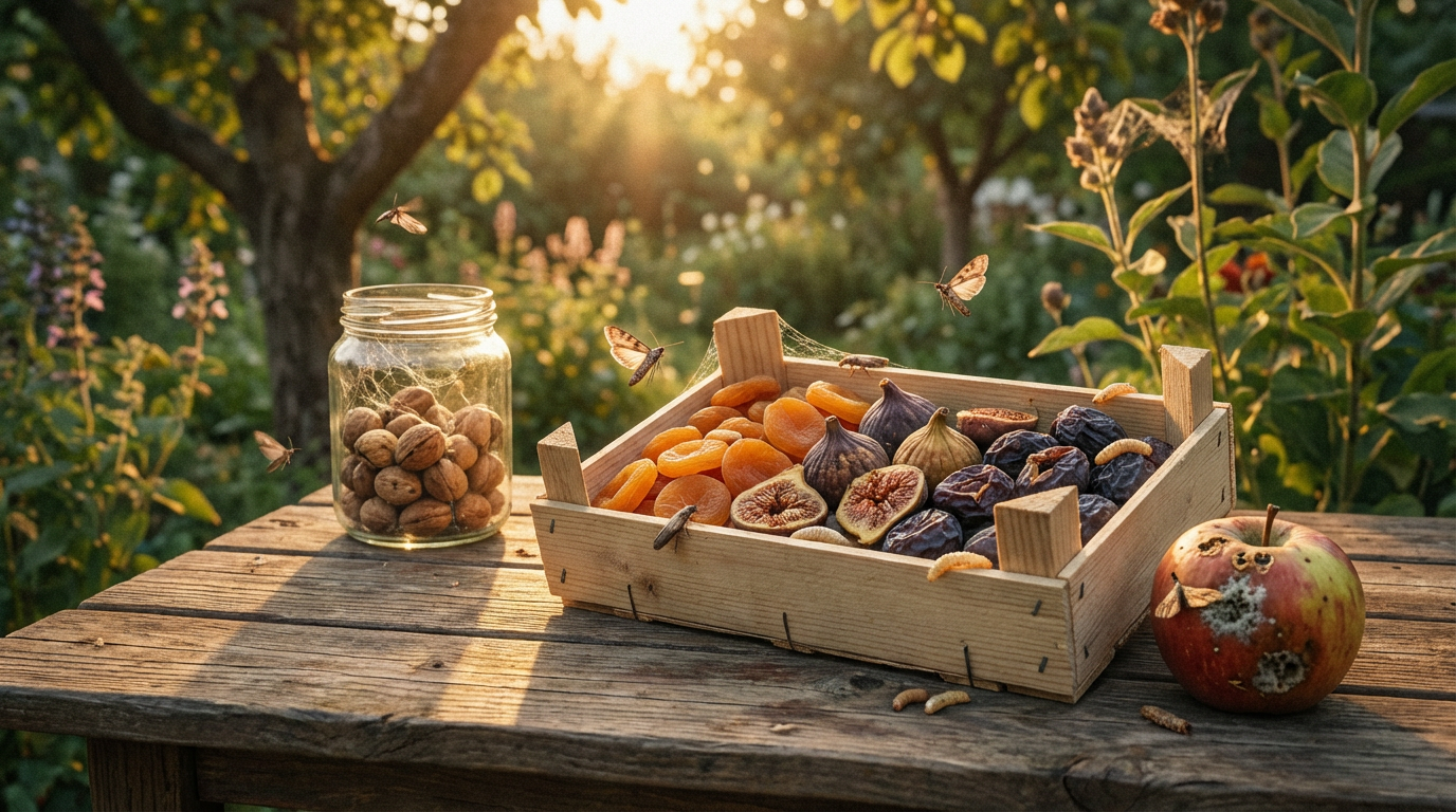 Is de gedroogde fruitmot gevaarlijk? Gezondheidsrisico's & feiten