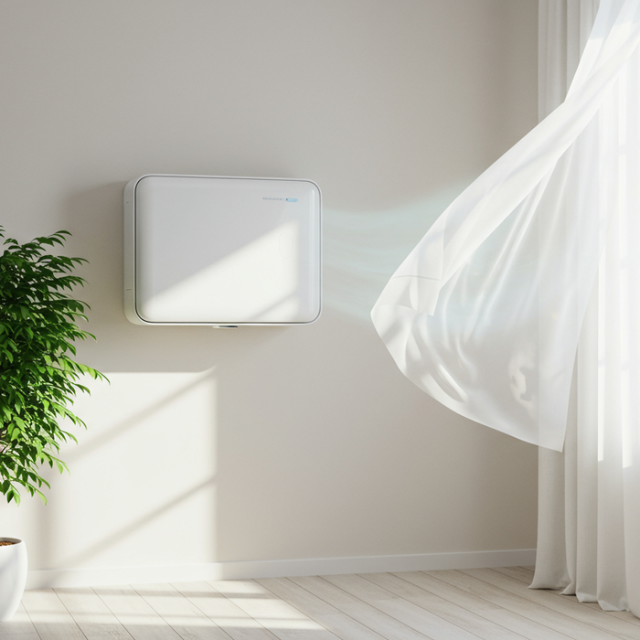 Gedecentraliseerd ventilatiesysteem tegen schimmel