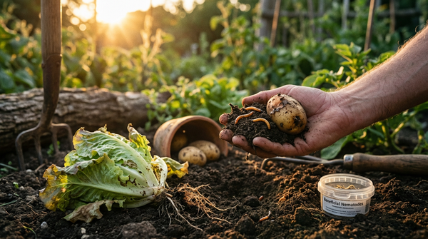 Draadwormen in de tuin: Biologisch opsporen, voorkomen en bestrijden