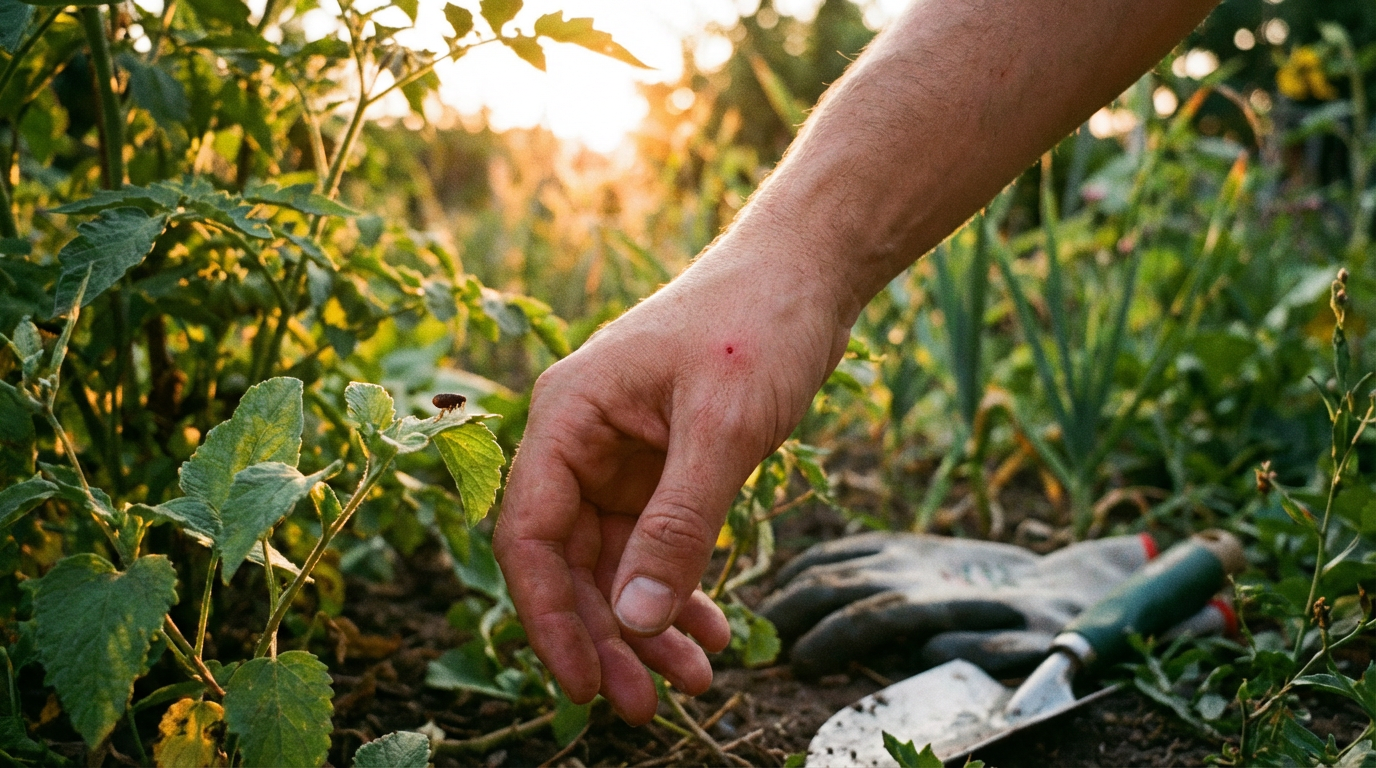 Vlooienkeverbeten: kunnen tuinongedierte mensen bijten?