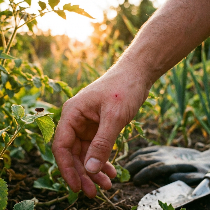 Vlooienkeverbeten: kunnen tuinongedierte mensen bijten?