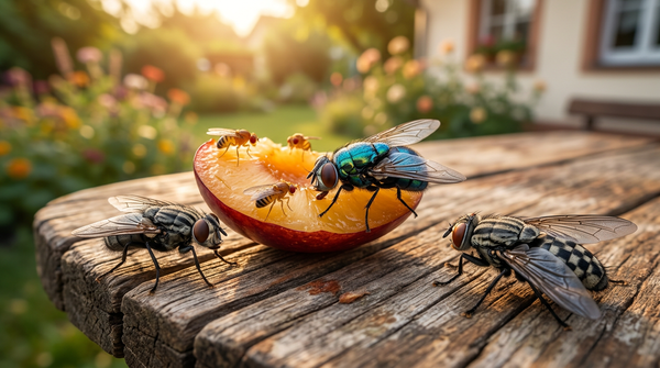 Fliegenarten im Haus erkennen: Stubenfliege, Schmeißfliege, Fruchtfliege und Co. im Vergleich