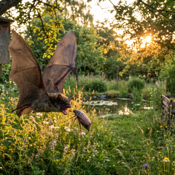 Eten vleermuizen junikevers? Natuurlijke ongediertebestrijding in de tuin