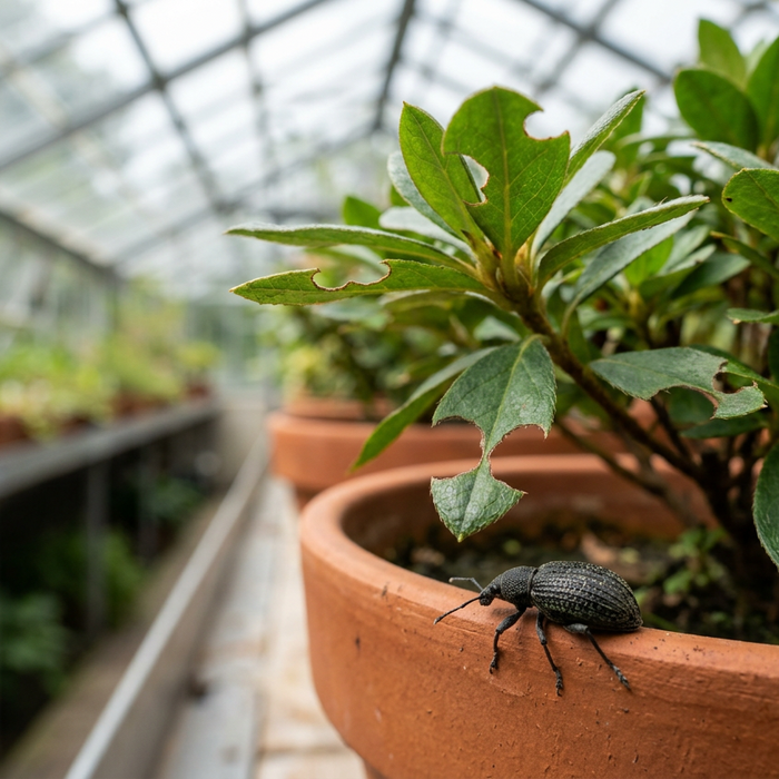 Kasbeheersing van zwarte snuitkevers: strategieën voor gezonde planten