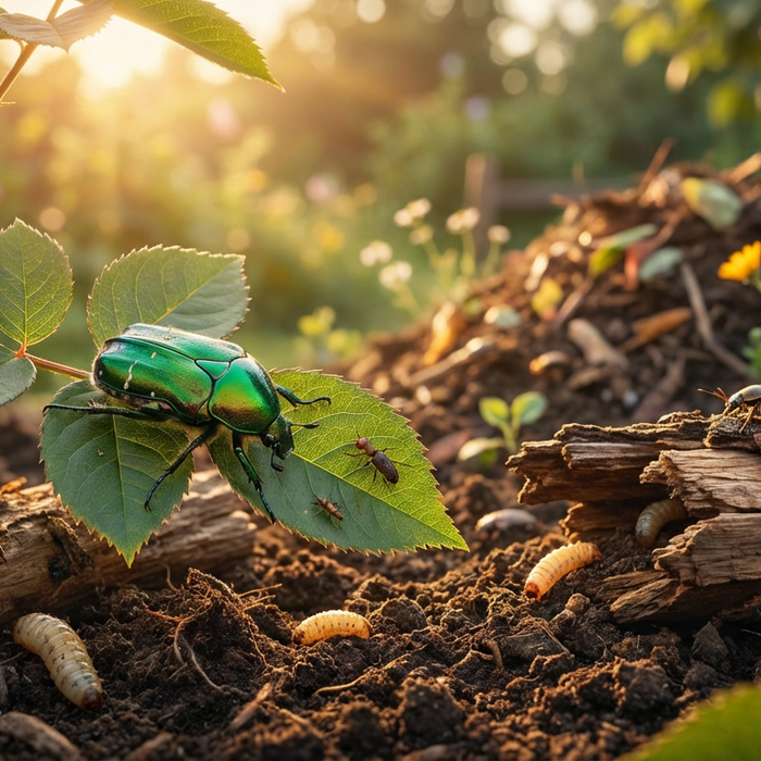 Groene juni-kever: detectie, biologie en effectieve bestrijding
