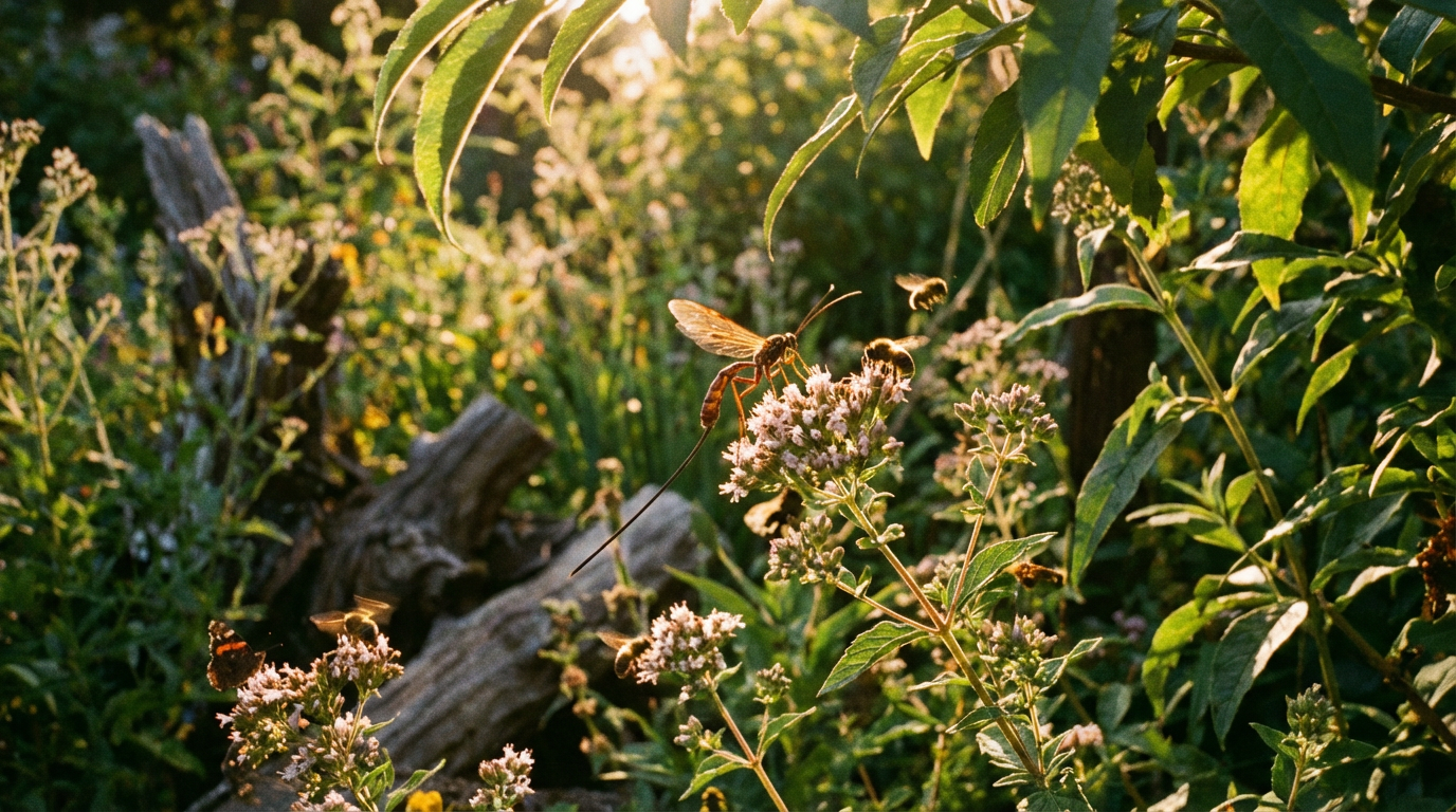 Kunnen sluipwespen steken? Alles over steek & veiligheid