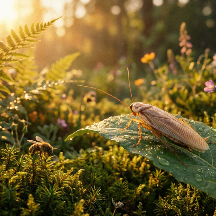 Kakkerlak in de tuin: gevaarlijke plaag of onschadelijke boskakkerlak?