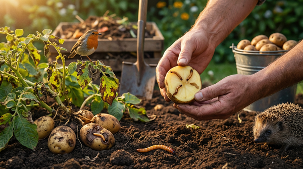 Aardappelziekten en draadwormen: schadepatronen, biologie en bestrijding