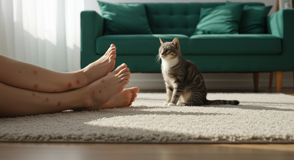 Kattenvlooien op mensen: kunnen kattenvlooien mensen infecteren?