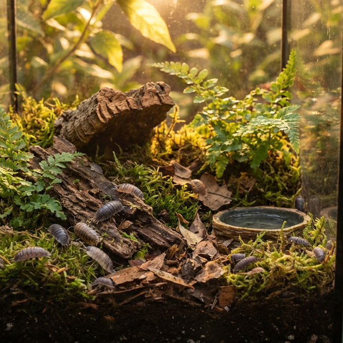 Pissebedden houden: de ultieme gids voor het terrarium