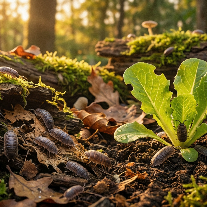 Pissebedden in de tuin: nuttige schaaldieren of ongedierte?