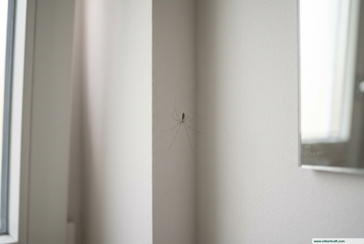 Kleine witte spin in huis: soorten herkennen en correct handelen