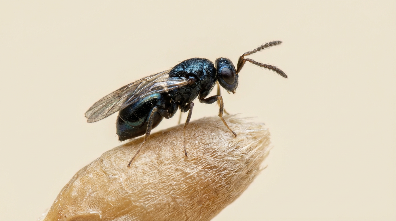 Broodkever chalcid wesp: Biologische bestrijding zonder chemicaliën in het huishouden
