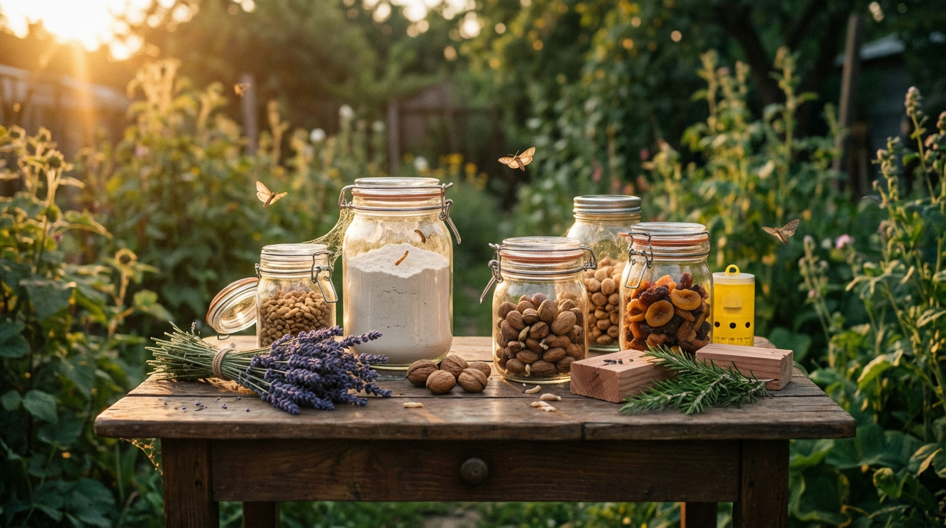 Voedselmotten: gezondheidsrisico's, biologie en uitroeiing