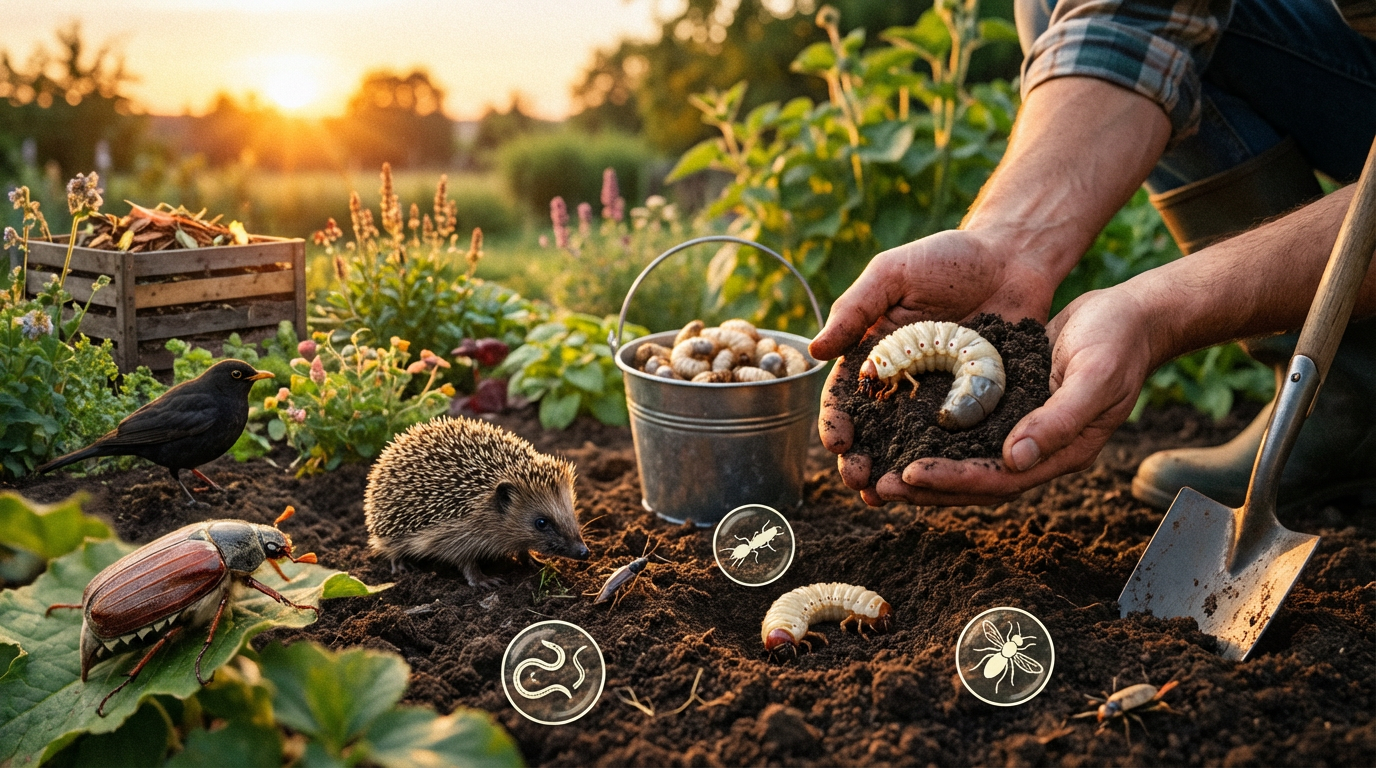 Meikeverlarven: herkennen, bestrijden en voorkomen in de tuin