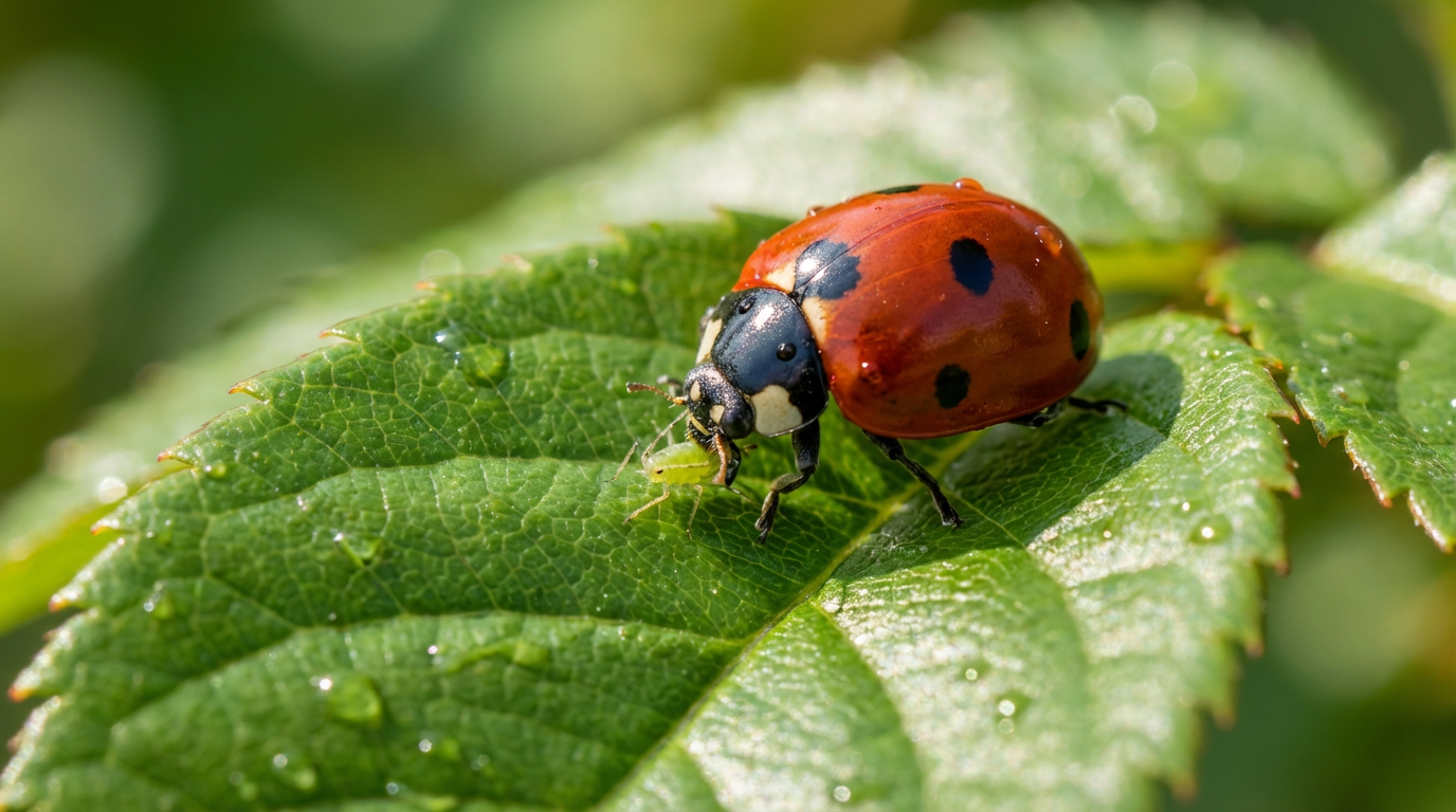 Wie eet bladluizen? De beste nuttige insecten in de tuin: natuurlijke helpers