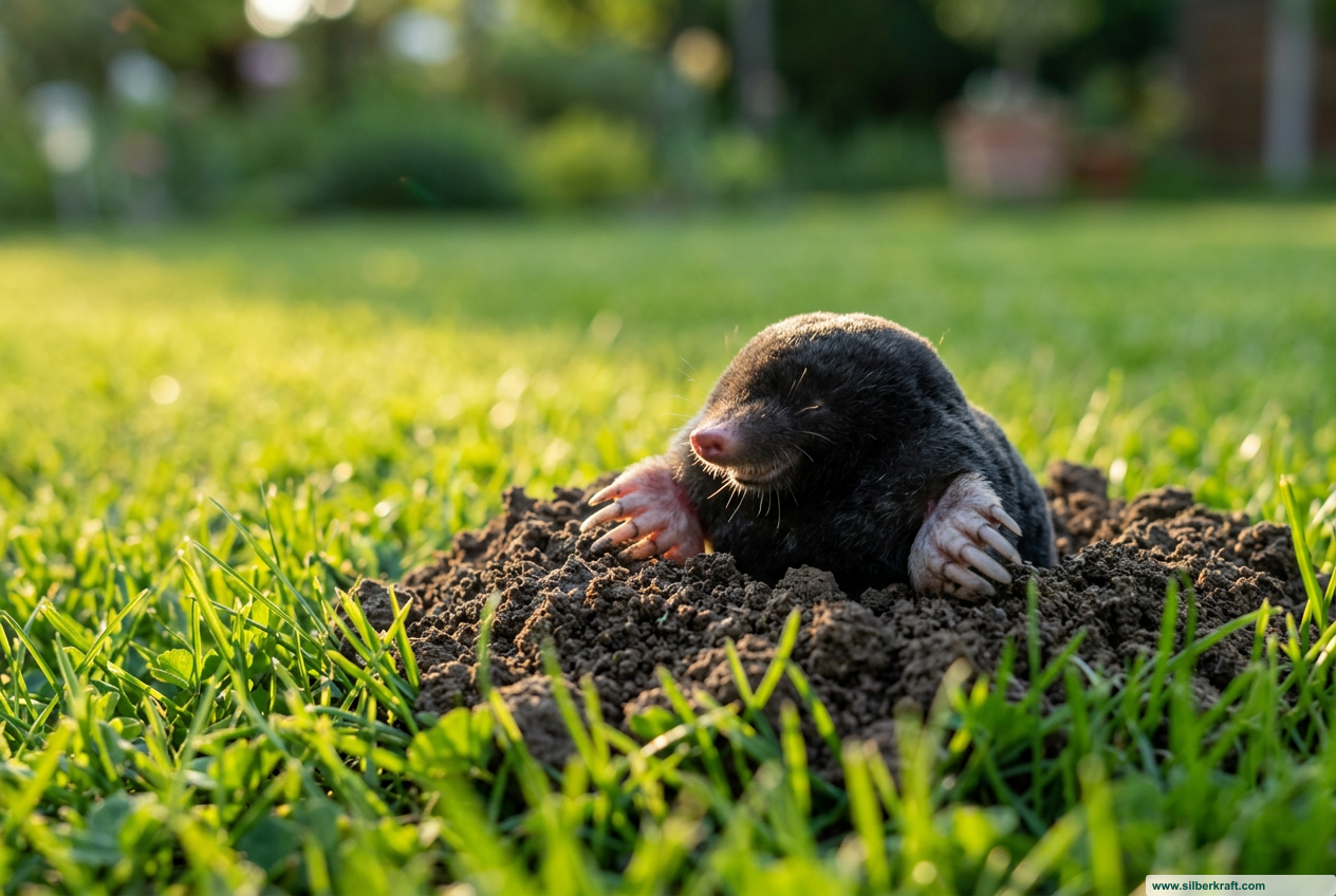 Molprofiel: Alles over de nuttige tunnelgraafmachine in de tuin - biologie, bescherming en voordelen