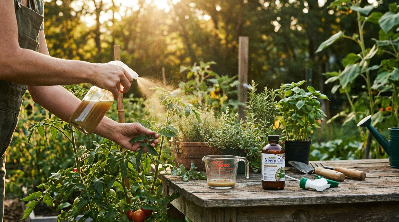Gebruik van neemolie op planten: dosering, effect en professionele tips