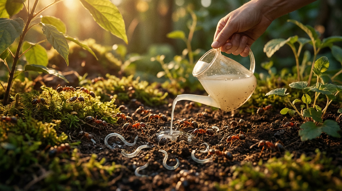 Nematoden tegen mieren: natuurlijke en gifvrije bestrijding
