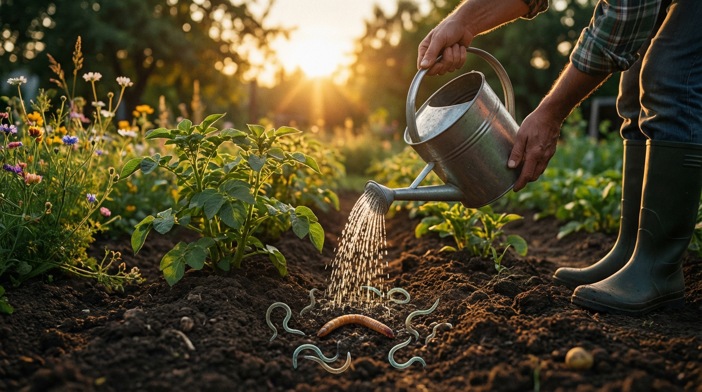 Nematoden tegen draadwormen: nuttige biologie of geldverspilling?