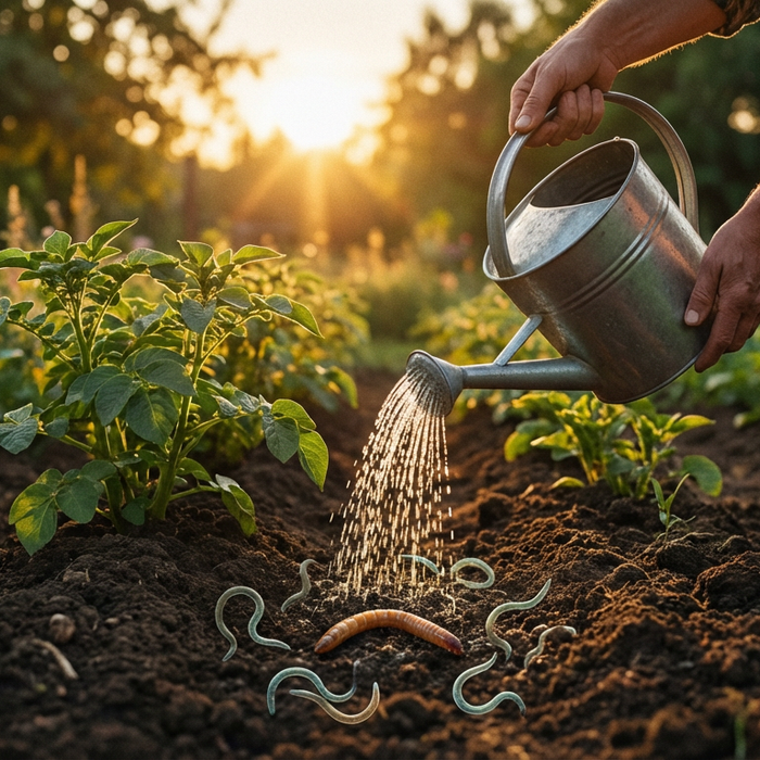 Nematoden tegen draadwormen: nuttige biologie of geldverspilling?