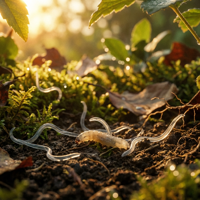 Nematoden tegen schimmelmuggen: het biologische geheime wapen