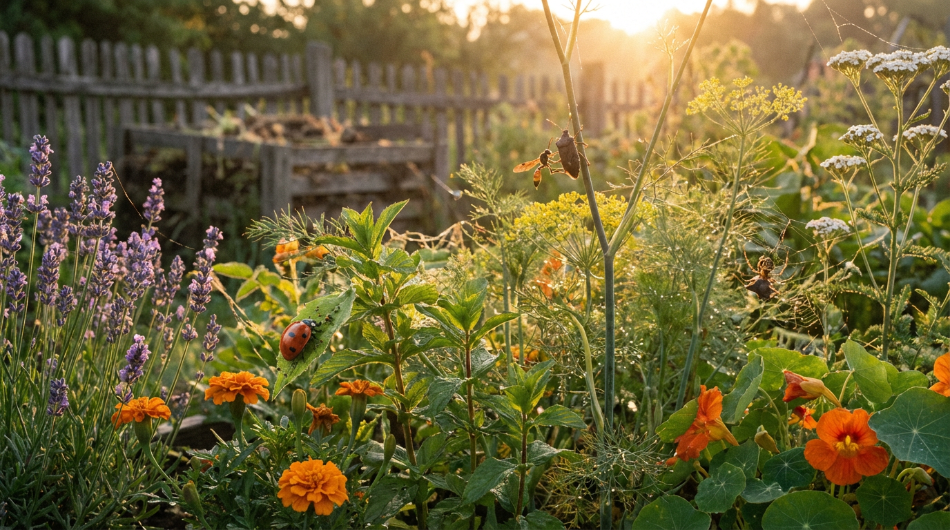 Planten tegen stinkwantsen: natuurlijke verdediging en bevordering van nuttige insecten