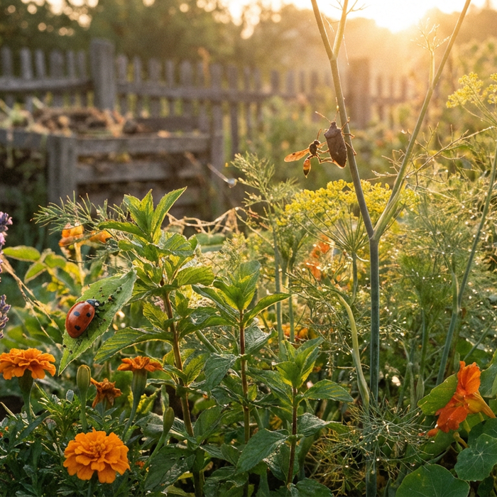 Planten tegen stinkwantsen: natuurlijke verdediging en bevordering van nuttige insecten