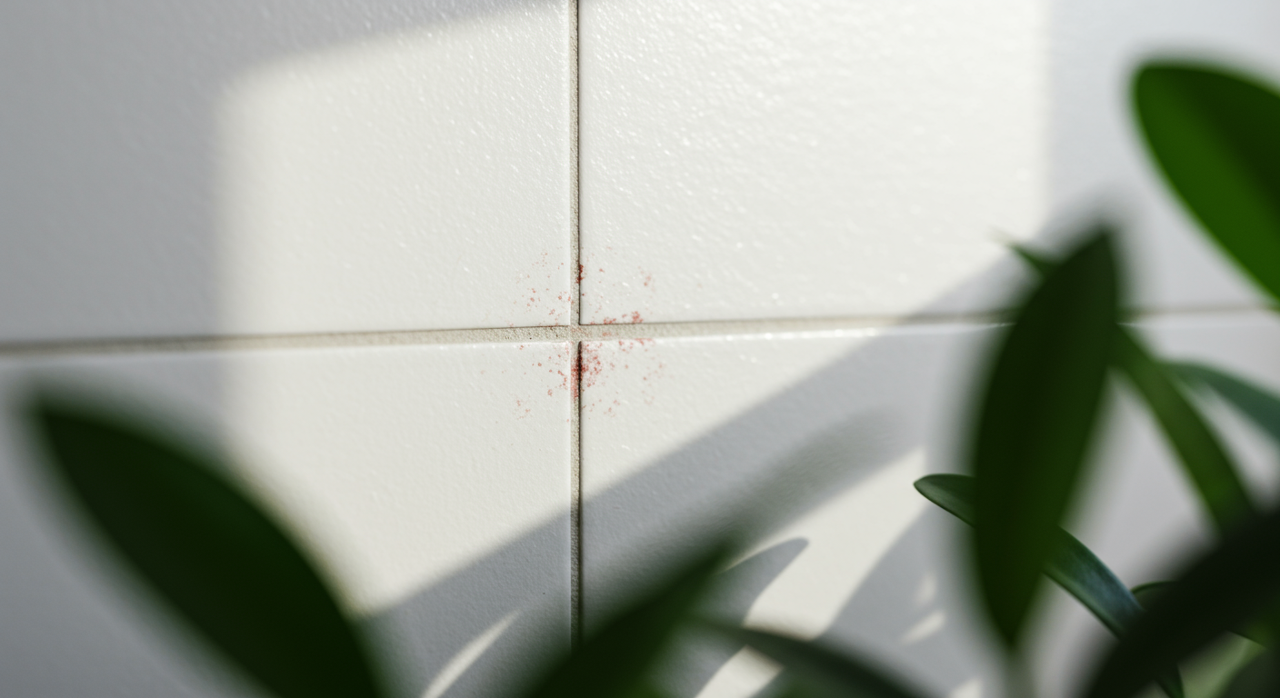 Rode schimmel in het appartement: oorzaken, gevaren en effectieve verwijdering