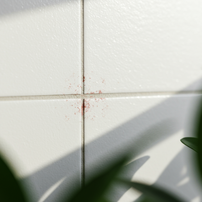 Rode schimmel in het appartement: oorzaken, gevaren en effectieve verwijdering