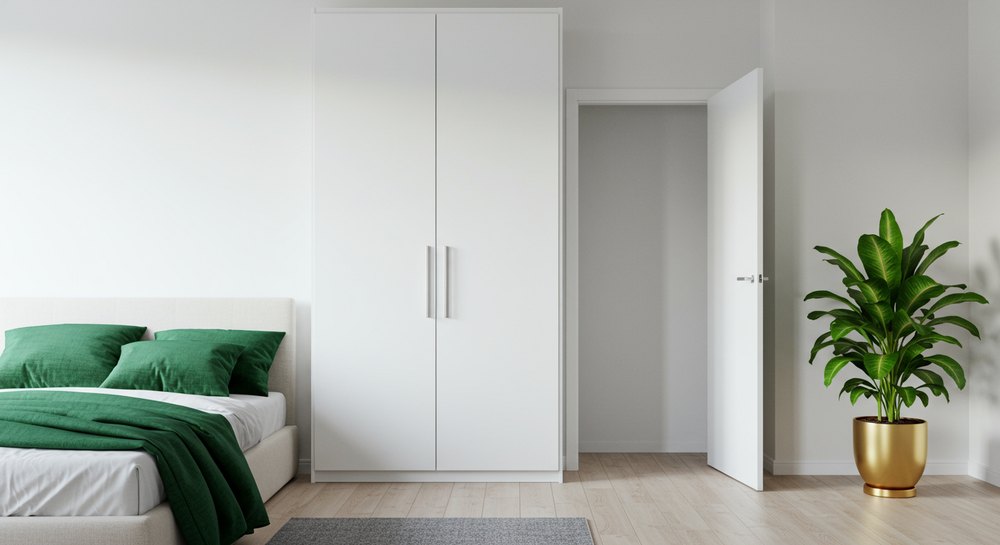 Schimmel achter de kast: oorzaken en oplossing