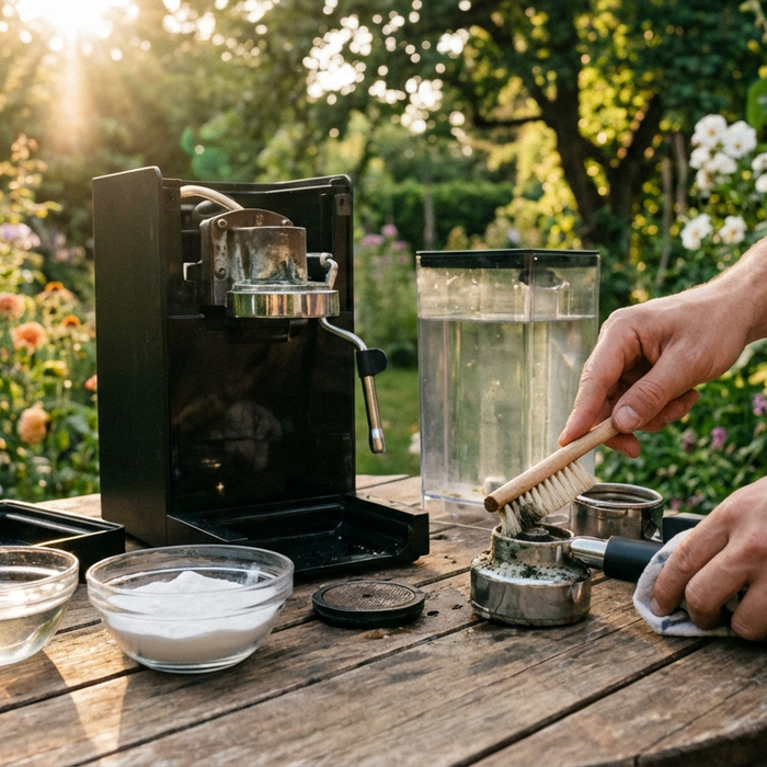 Schimmel verwijderen in een volautomatische koffiemachine: Zo maak je hygiënisch schoon