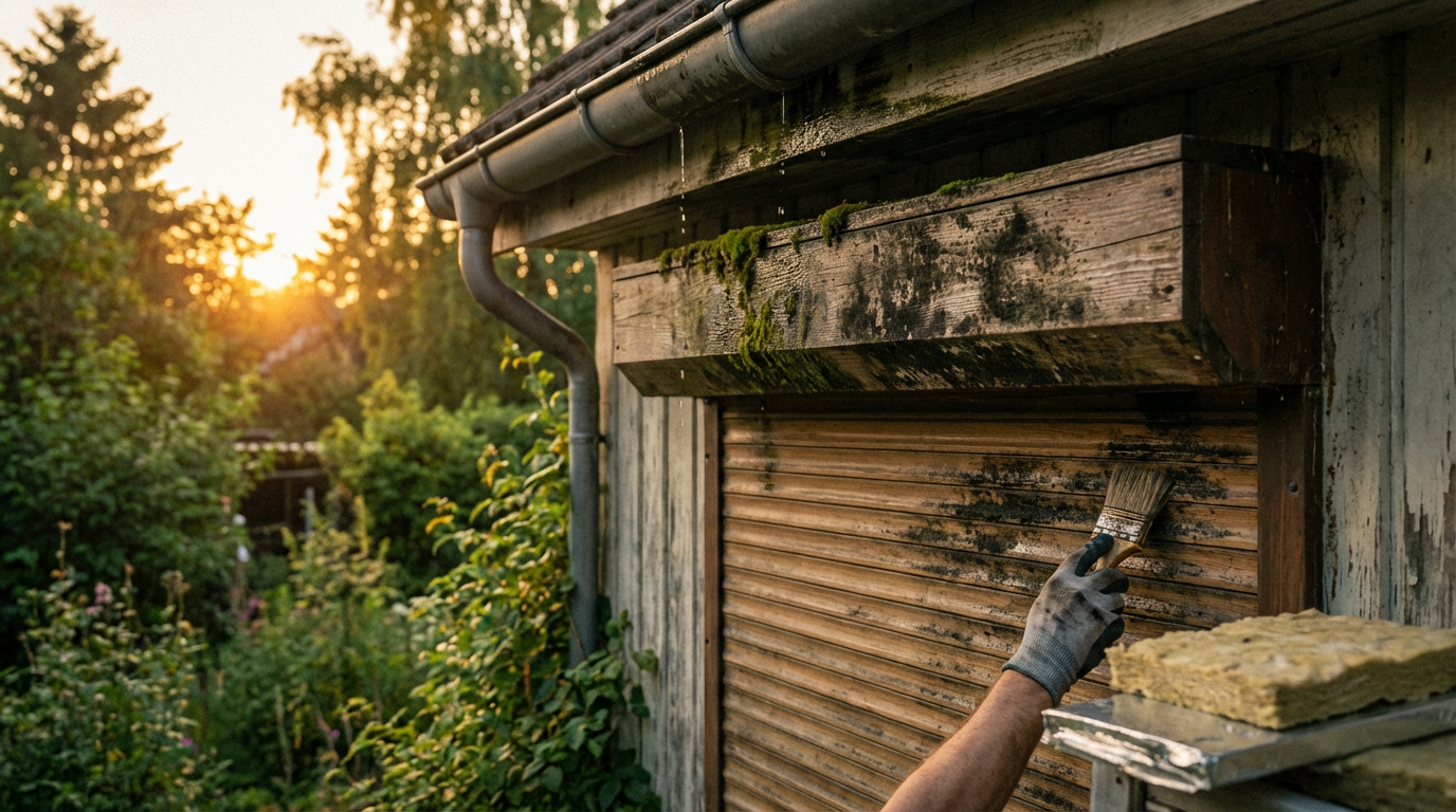 Schimmel in de rolluikkast: oorzaken en oplossingen voor een gezonde woning