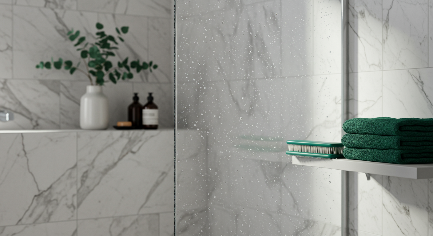 Schimmel in de douche: oorzaken en oplossing