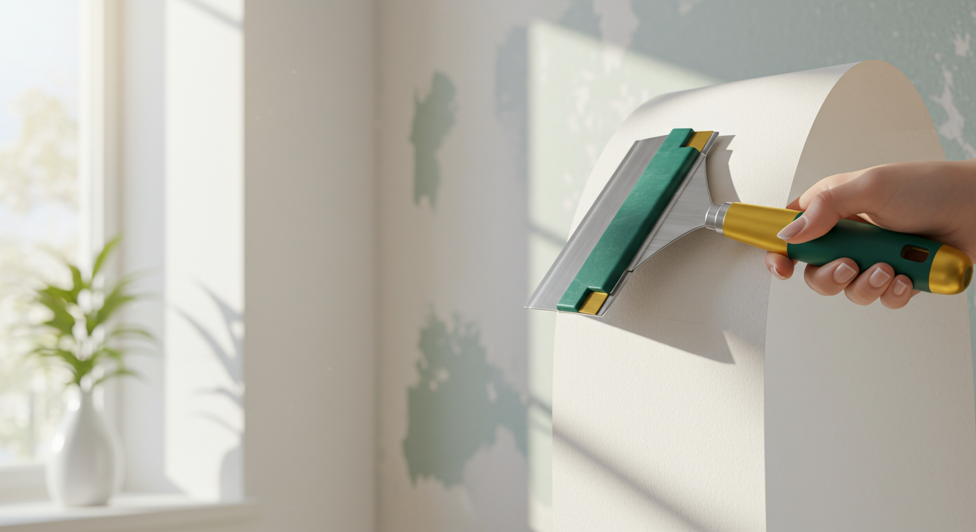 Schimmel verwijderen van behang en achter het behang: de complete gids