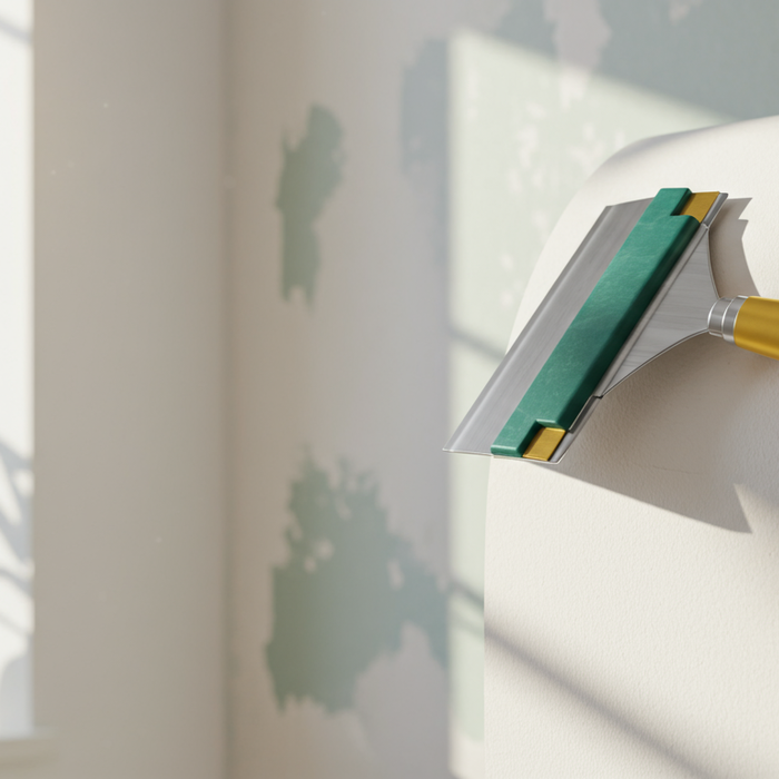 Schimmel verwijderen van behang en achter het behang: de complete gids