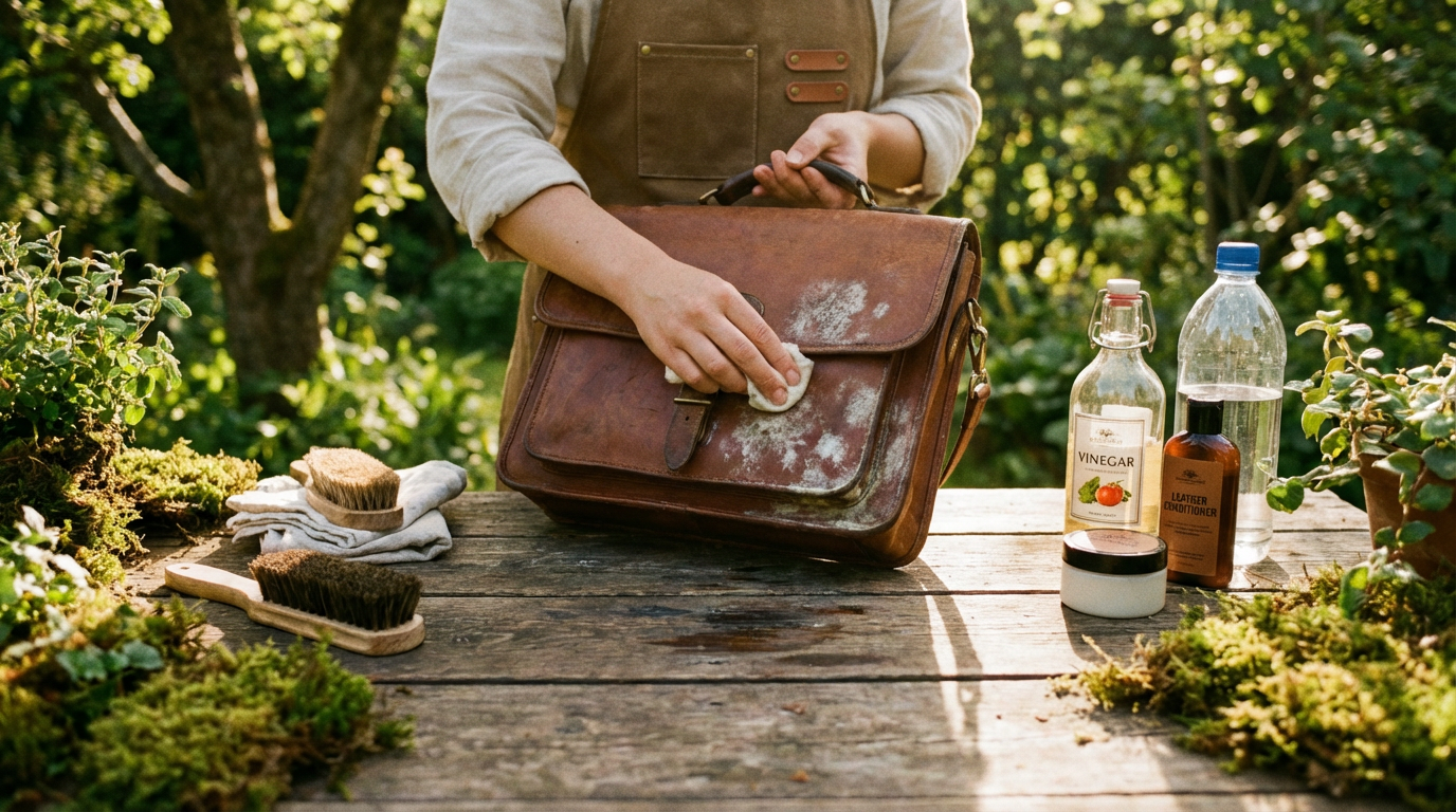 Schimmel uit leer verwijderen: stap voor stap naar het bewaren van uw stukken
