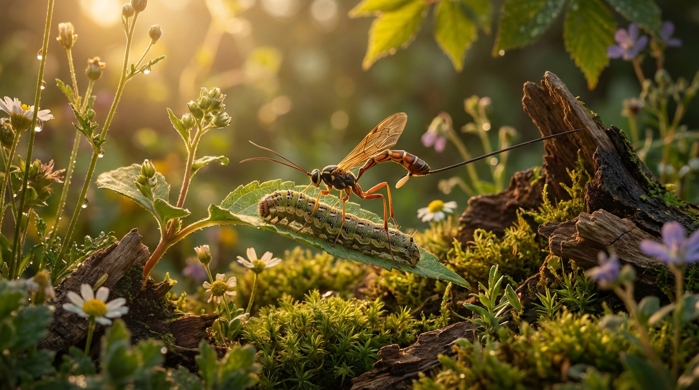 Voortplanting van sluipwespen: biologie, strategieën en eieren leggen in detail
